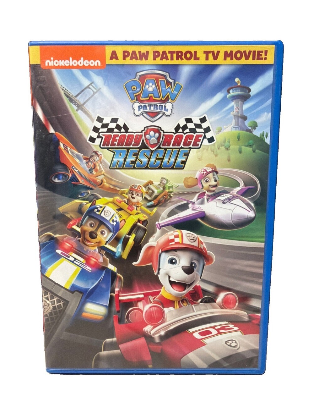 PAW Patrol Ready, Race, Rescue Nickelodeon TV Movie Animated Children’s Show DVD
